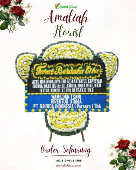 Papan Bunga Duka Sidotopo